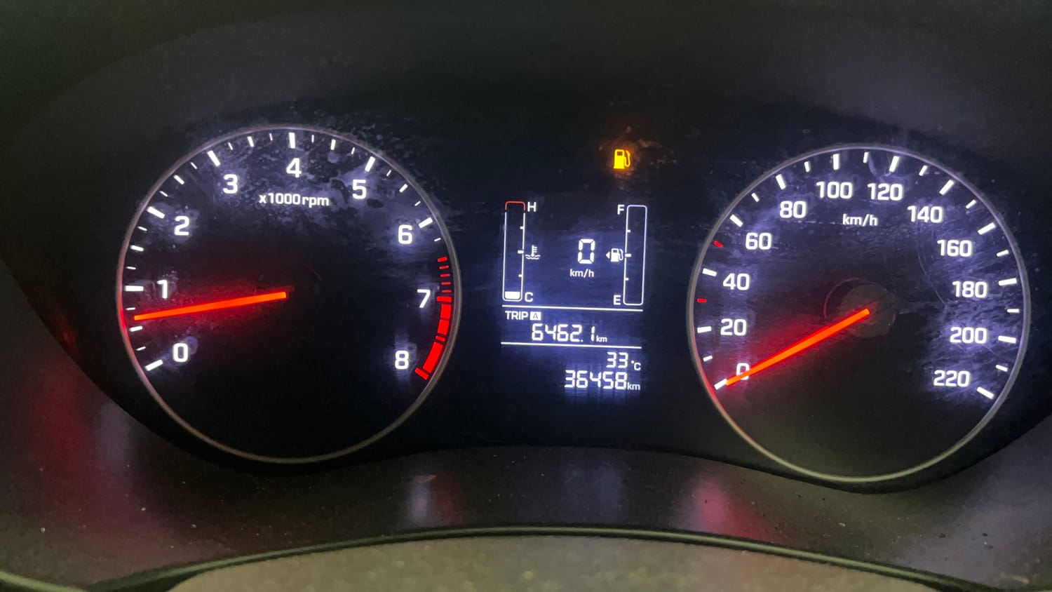 Used 2020 Hyundai Elite i20 Sportz Plus 1.2 Petrol Manual interior CLUSTERMETER VIEW
