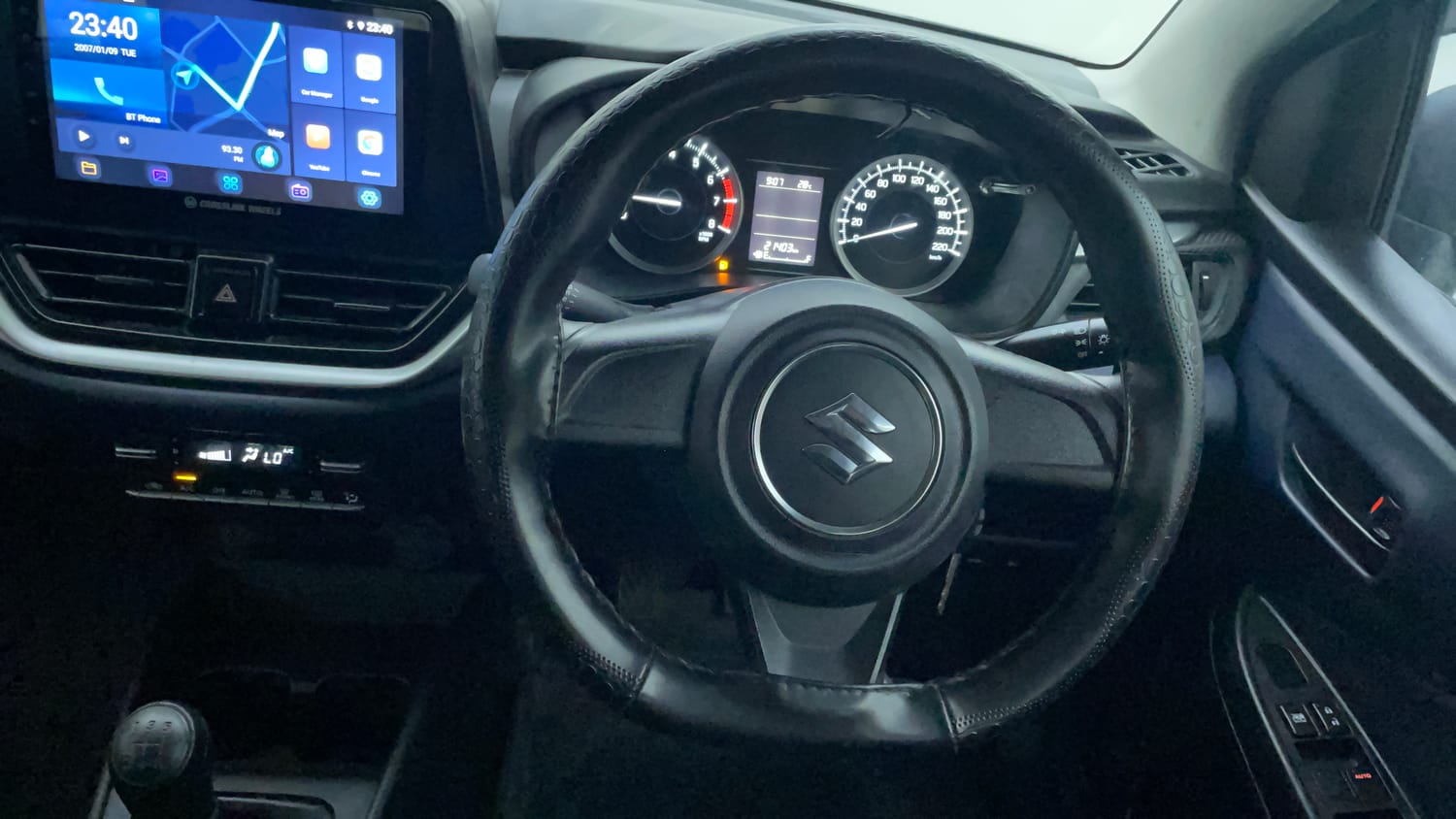 Used 2024 Maruti Suzuki Baleno Sigma MT Petrol Manual interior STEERING VIEW