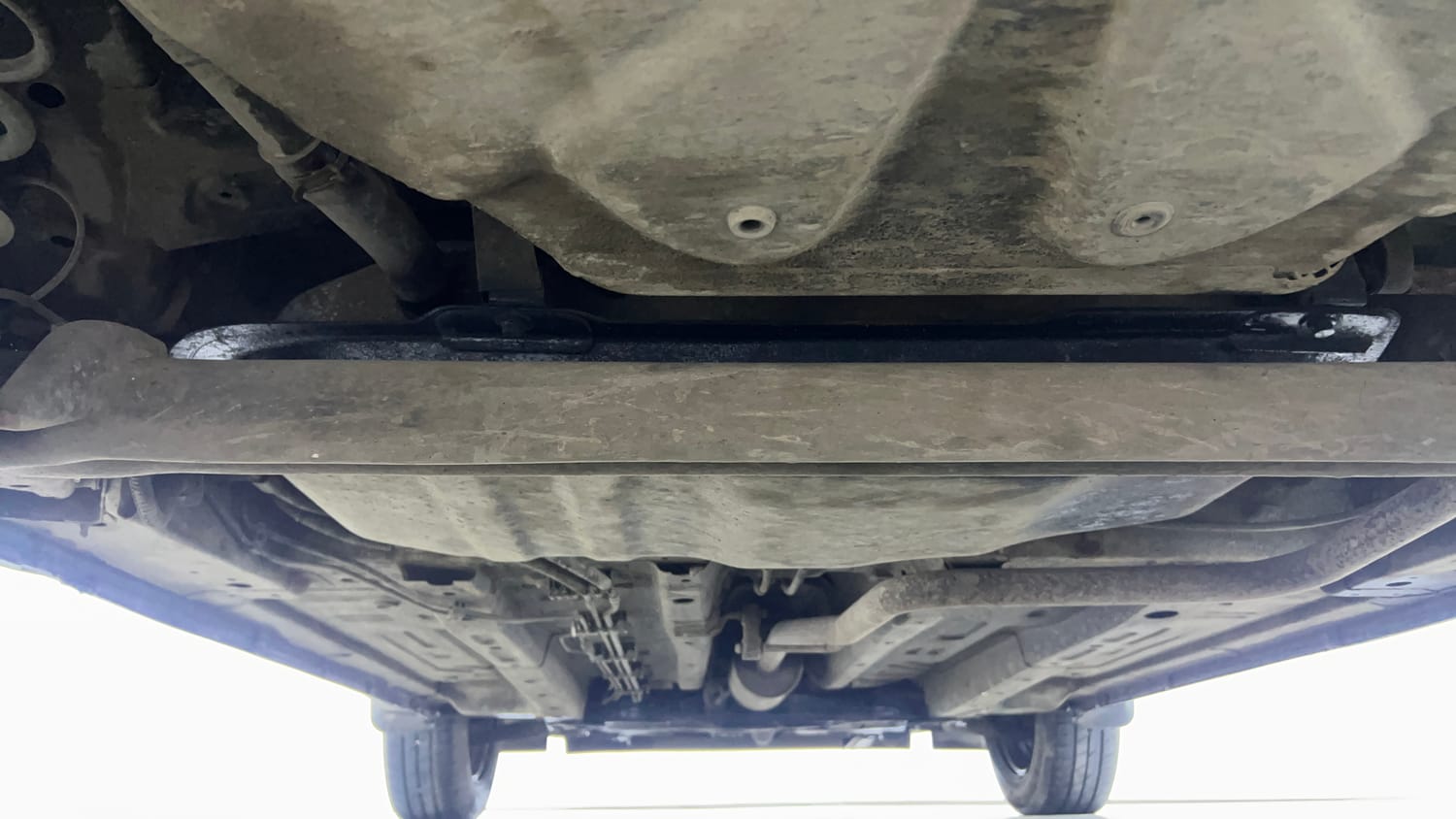 Used 2022 Tata Punch Accomplished AMT Petrol Automatic extra REAR UNDERBODY VIEW (TAKEN FROM REAR)