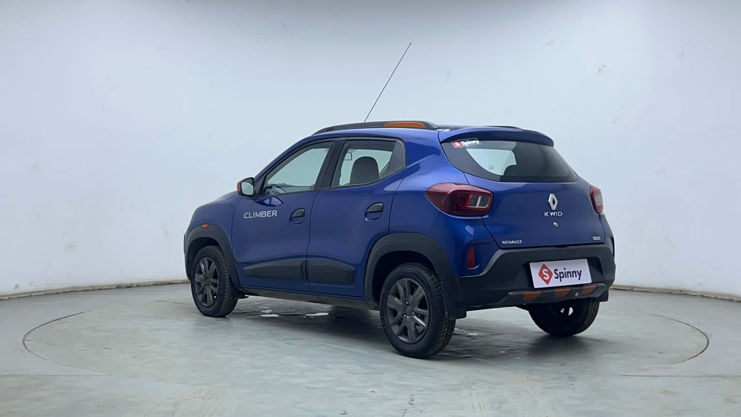 Used 2020 Renault Kwid CLIMBER 1.0 AMT Opt Petrol Automatic exterior LEFT REAR CORNER VIEW
