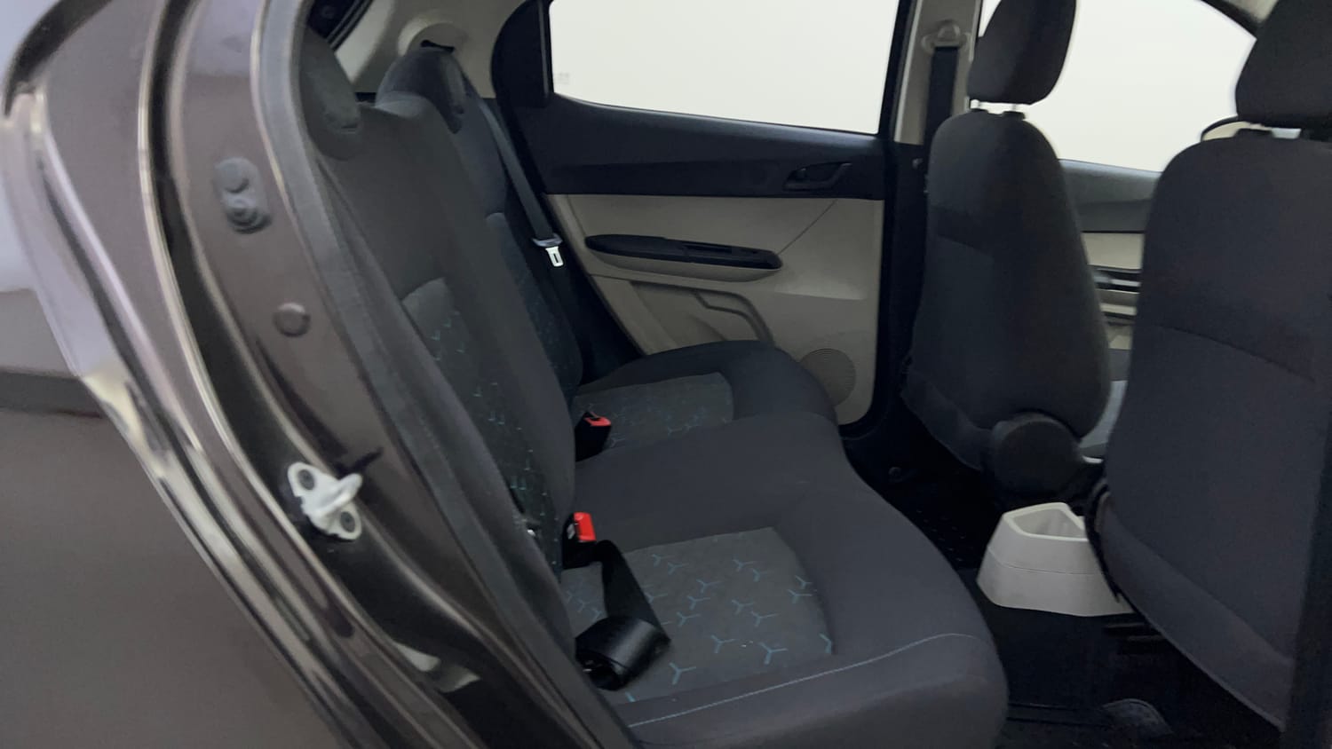 Used 2024 Tata Tiago EV XT Medium Range Electric Automatic interior RIGHT SIDE REAR DOOR CABIN VIEW