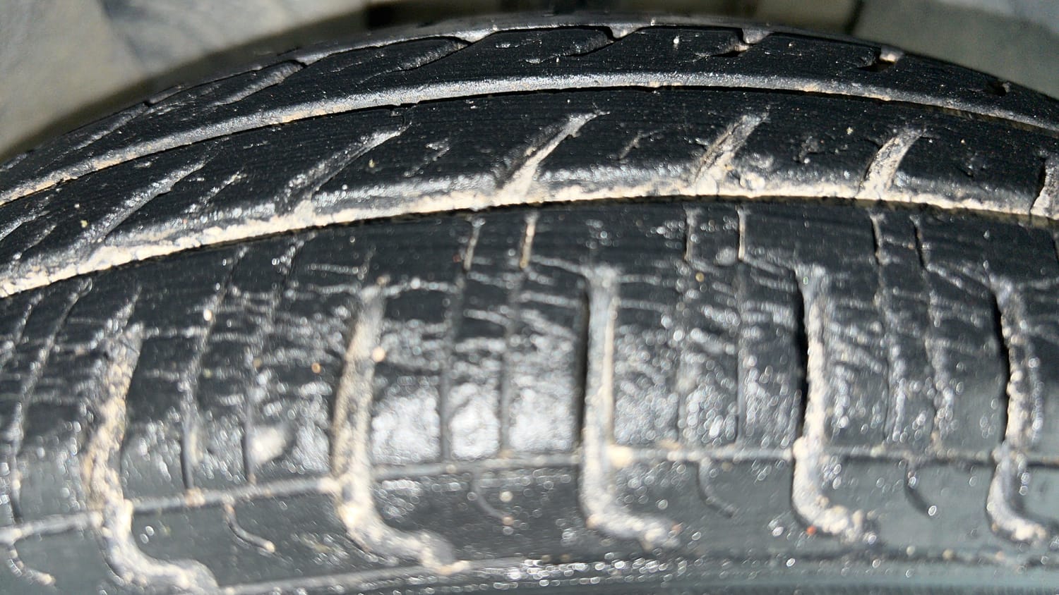 Used 2017 Renault Kwid 1.0 RXL Petrol Manual tyres RIGHT FRONT TYRE TREAD VIEW
