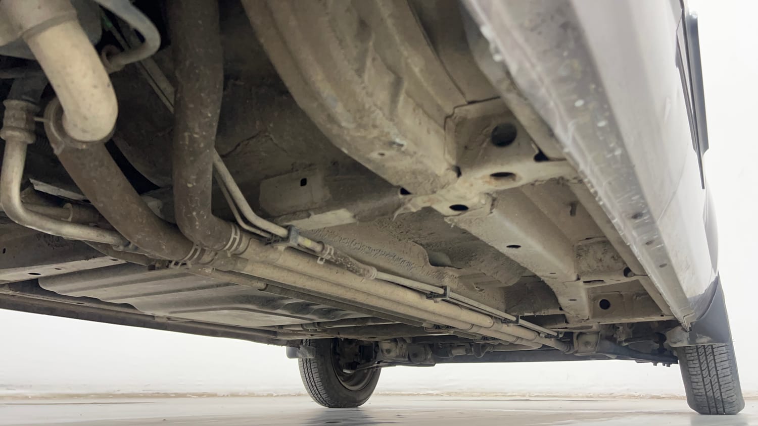 Used 2018 Tata Nano Twist XTA Petrol Automatic extra REAR RIGHT UNDERBODY VIEW
