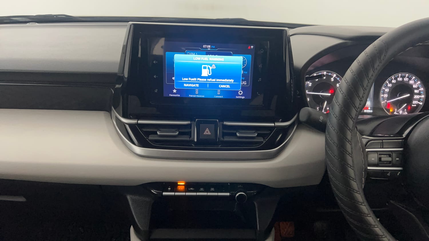 Used 2026 Maruti Suzuki Victoris VXI MT 2W Petrol Manual interior MUSIC SYSTEM & AC CONTROL VIEW