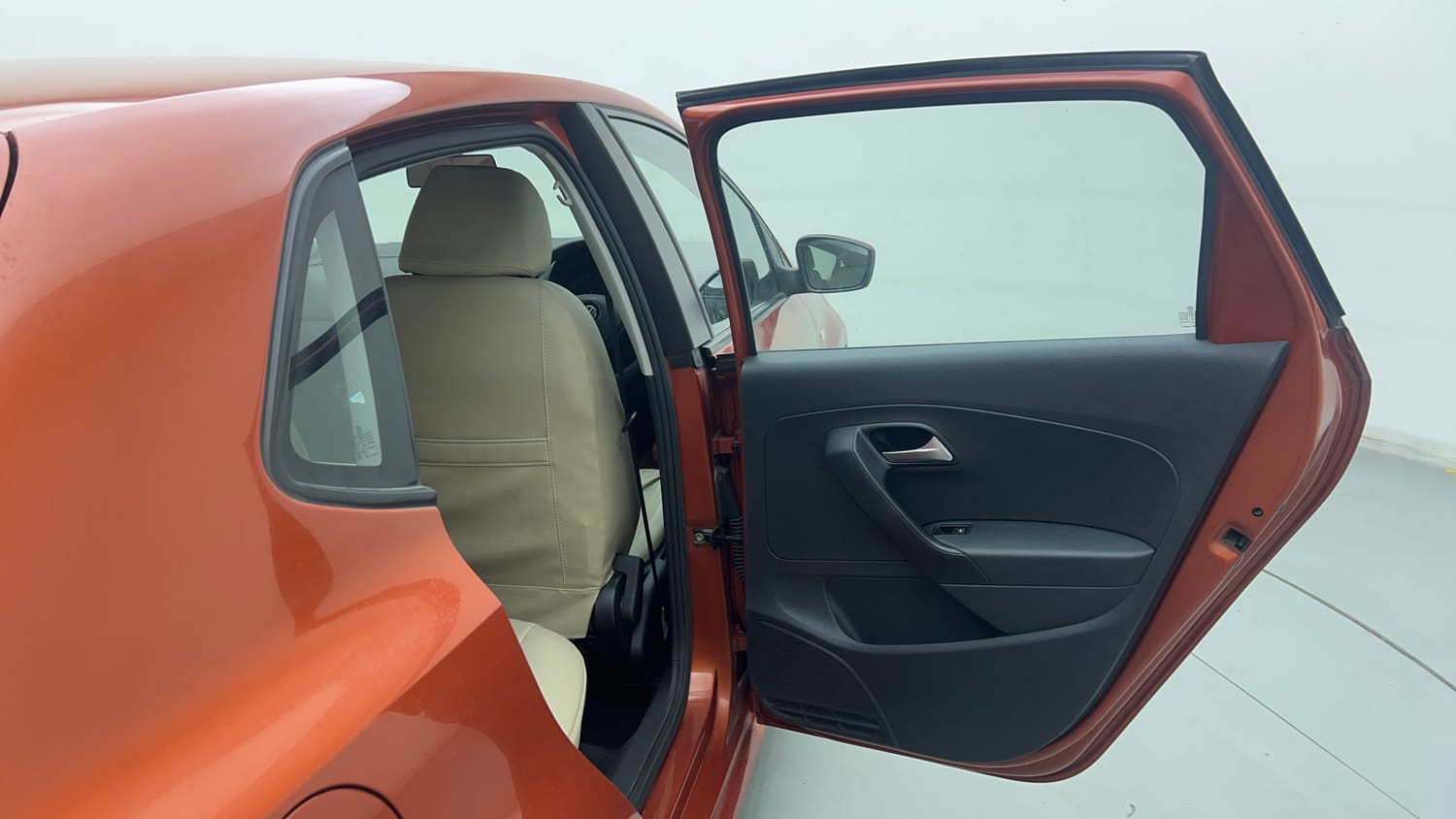 Used 2016 Volkswagen Polo Comfortline 1.2L (P) Petrol Manual interior RIGHT REAR DOOR OPEN VIEW