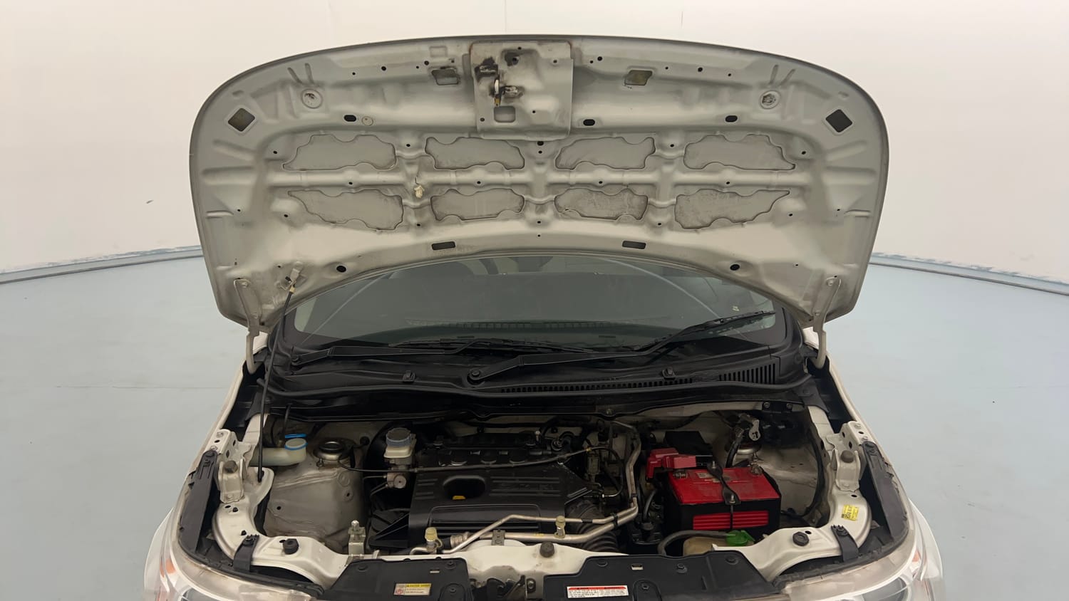 Used 2017 Maruti Suzuki Wagon R VXI+ Petrol Manual engine ENGINE & BONNET OPEN FRONT VIEW