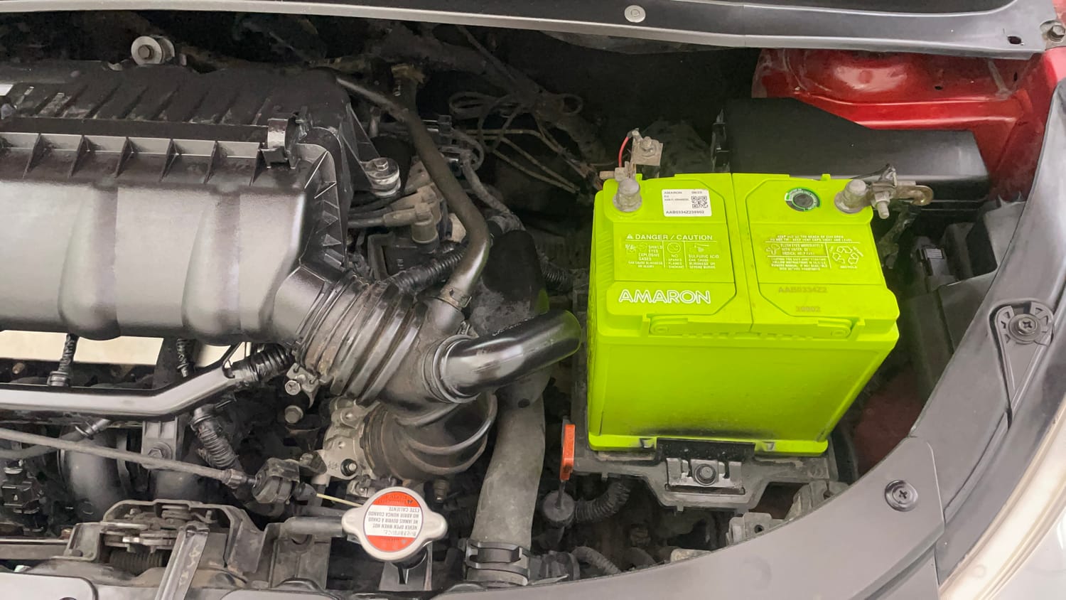 Used 2012 Hyundai i10 Sportz 1.2 AT Kappa2 Petrol Automatic engine ENGINE LEFT SIDE VIEW