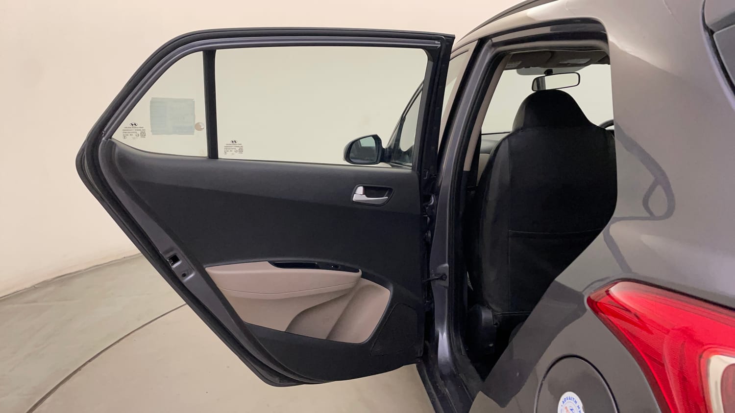 Used 2016 Hyundai Grand i10 Sportz 1.2 Kappa VTVT Petrol Manual interior LEFT REAR DOOR OPEN VIEW