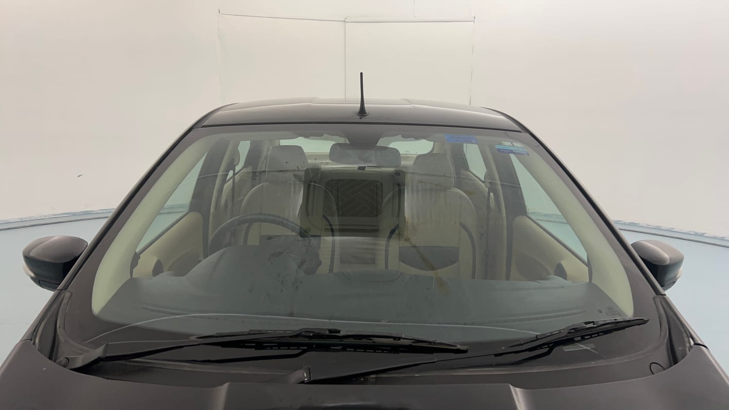 Used 2016 Ford Figo Aspire Titanium 1.2 Ti-VCT Petrol Manual exterior FRONT WINDSHIELD VIEW