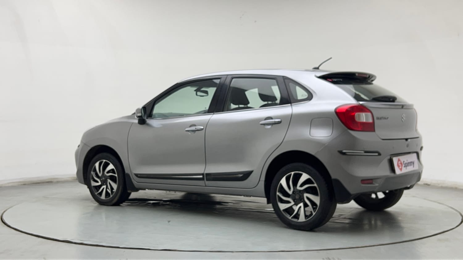 Used 2021 Maruti Suzuki Baleno Zeta Petrol Manual exterior LEFT REAR CORNER VIEW