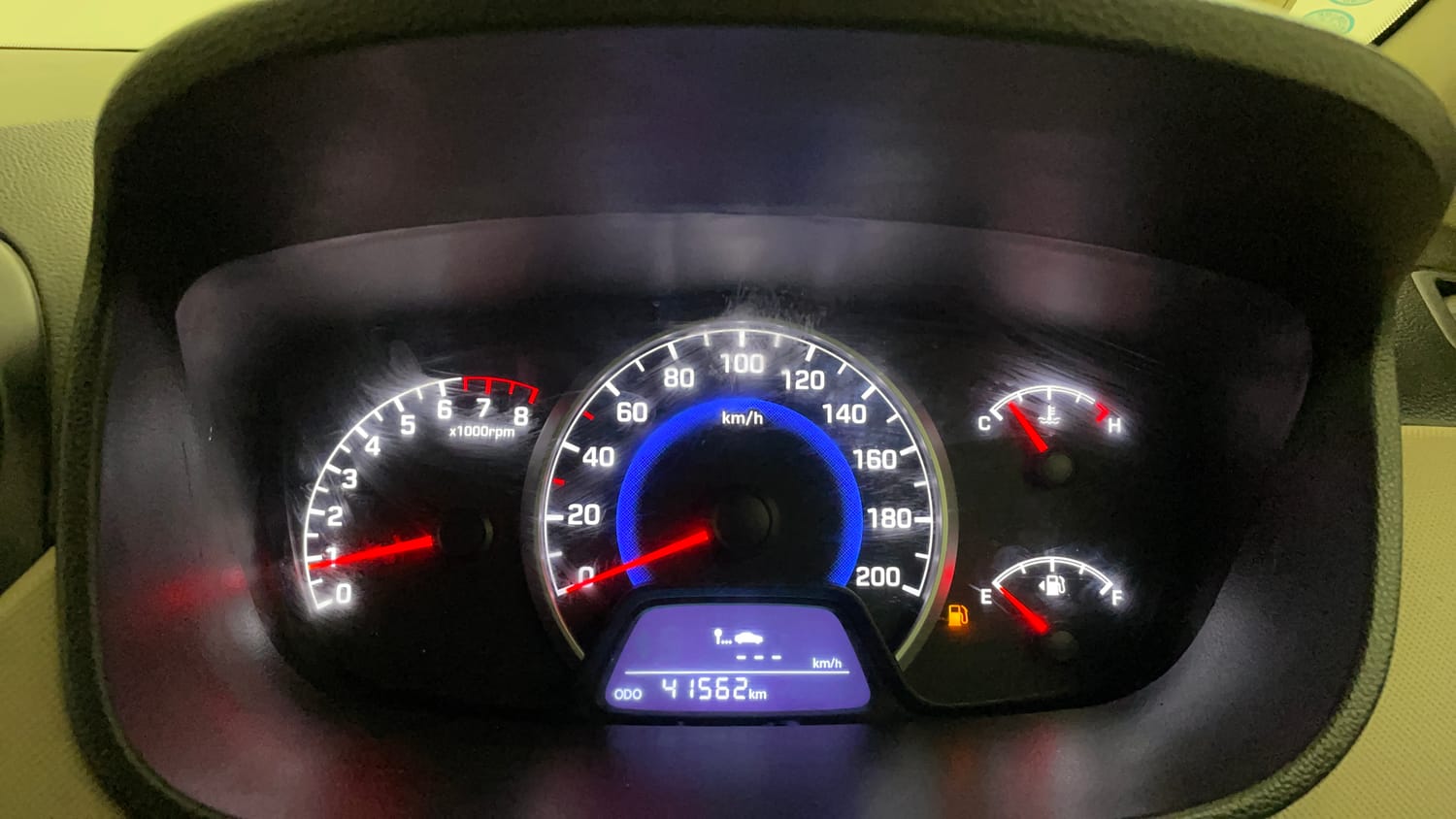 Used 2020 Hyundai Grand i10 Sportz 1.2 Kappa VTVT Petrol Manual interior CLUSTERMETER VIEW