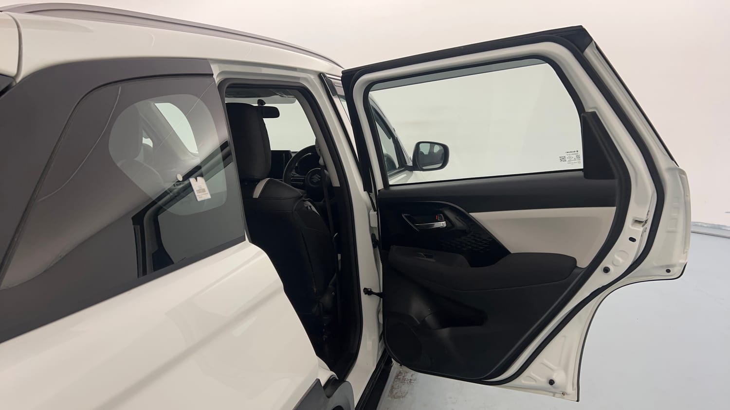 Used 2026 Maruti Suzuki Victoris VXI MT 2W Petrol Manual interior RIGHT REAR DOOR OPEN VIEW