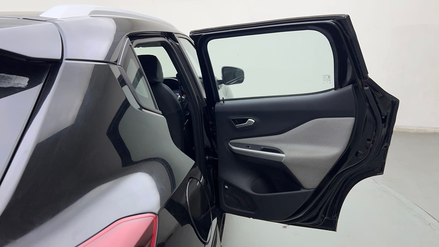 Used 2023 Nissan Magnite Geza Edition Petrol Manual interior RIGHT REAR DOOR OPEN VIEW