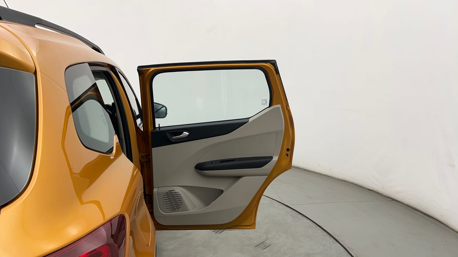 Used 2024 Renault Triber RXZ Petrol Manual interior RIGHT REAR DOOR OPEN VIEW