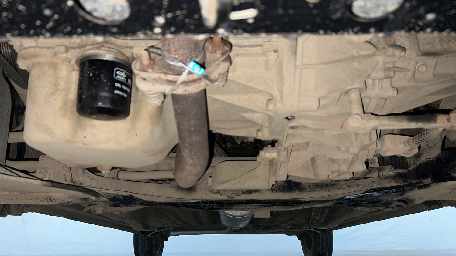 Used 2023 Maruti Suzuki Ignis Sigma 1.2 MT Petrol Manual extra FRONT LEFT UNDERBODY VIEW