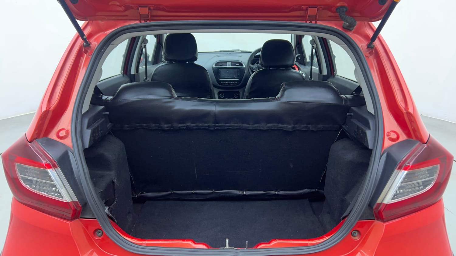 Used 2020 Tata Tiago XZ Plus Dual Tone Petrol Manual interior DICKY INSIDE VIEW