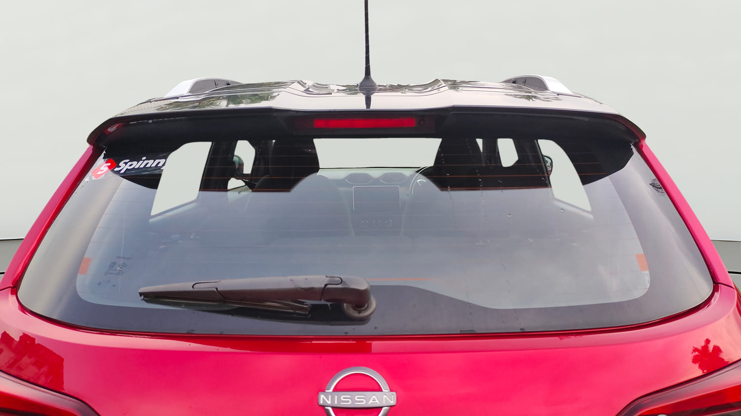 Used 2022 Nissan Magnite XV Premium Turbo CVT Dual Tone Petrol Automatic exterior BACK WINDSHIELD VIEW