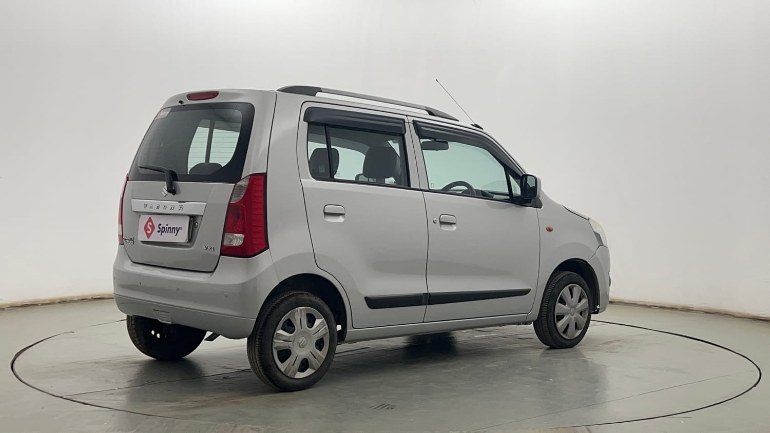 Used 2017 Maruti Suzuki Wagon R VXI Petrol Manual exterior RIGHT REAR CORNER VIEW