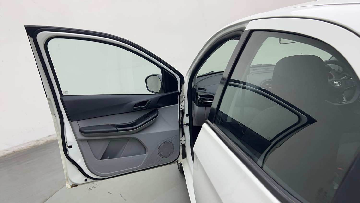 Used 2024 Tata Tiago XTA iCNG Cng Automatic interior LEFT FRONT DOOR OPEN VIEW