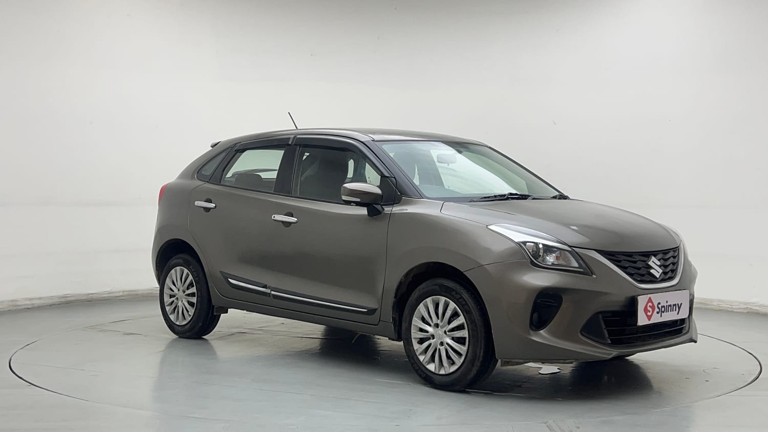 Used 2020 Maruti Suzuki Baleno Delta Petrol Manual exterior RIGHT FRONT CORNER VIEW