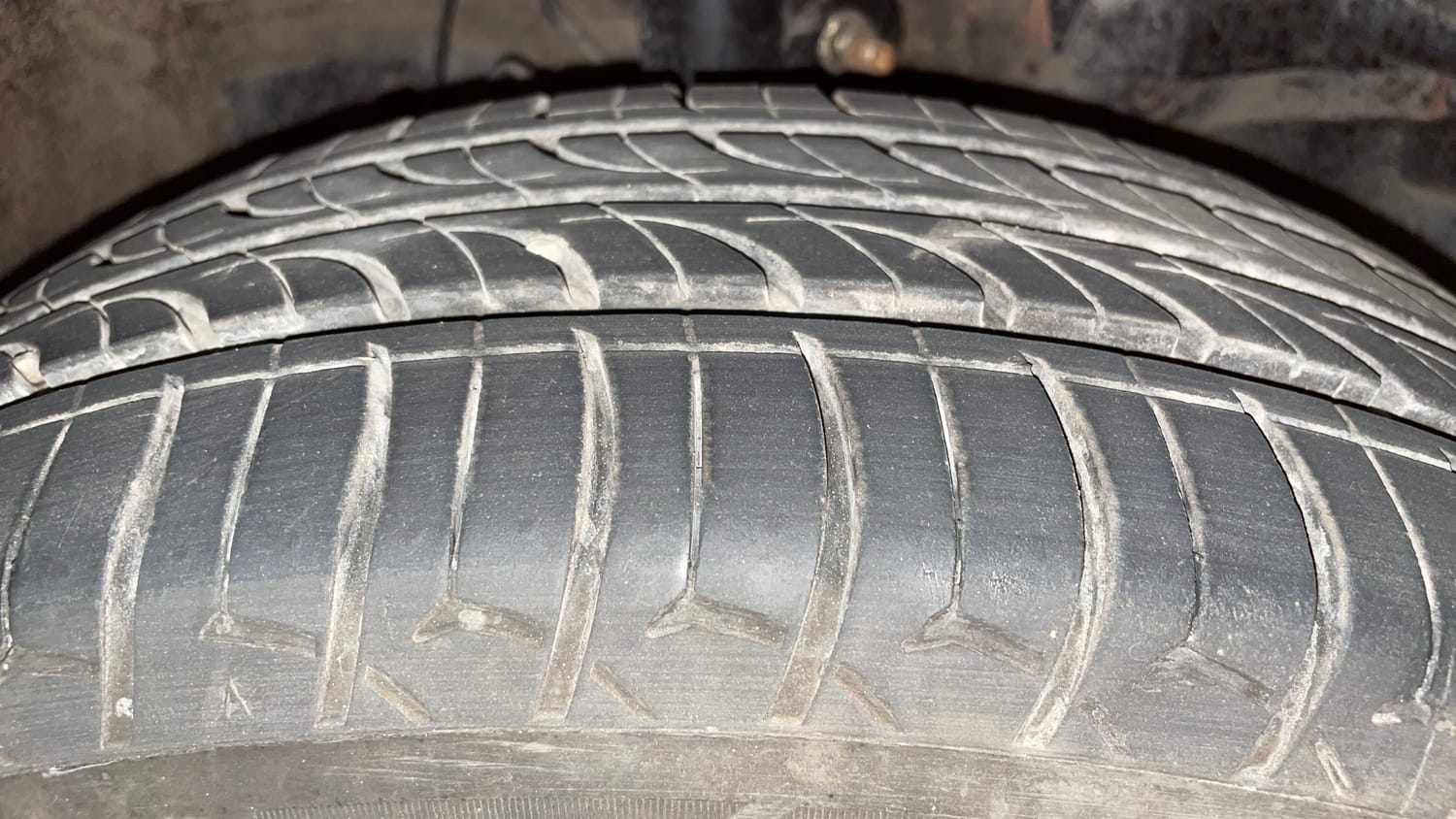 Used 2016 Honda Jazz V Petrol Petrol Manual tyres RIGHT FRONT TYRE TREAD VIEW