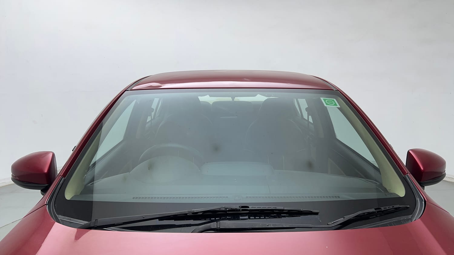 Used 2018 Honda Amaze 1.2 V CVT Petrol Petrol Automatic exterior FRONT WINDSHIELD VIEW