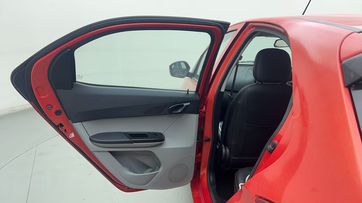 Used 2020 Tata Tiago XT Petrol Manual interior LEFT REAR DOOR OPEN VIEW