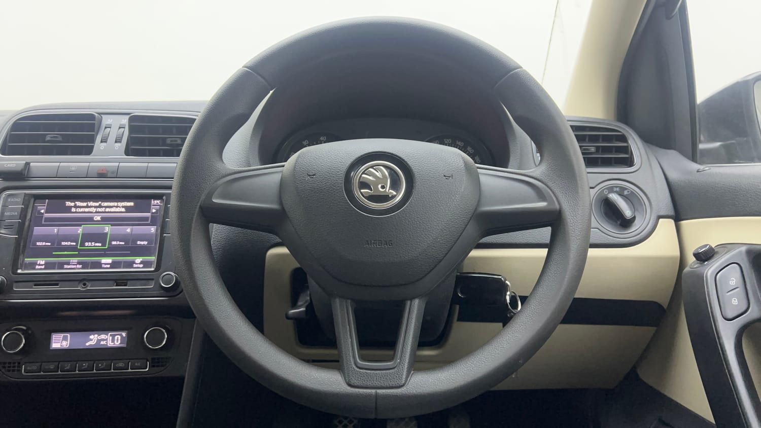 Used 2020 Skoda Rapid Active 1.0 TSI MT Petrol Manual interior STEERING VIEW