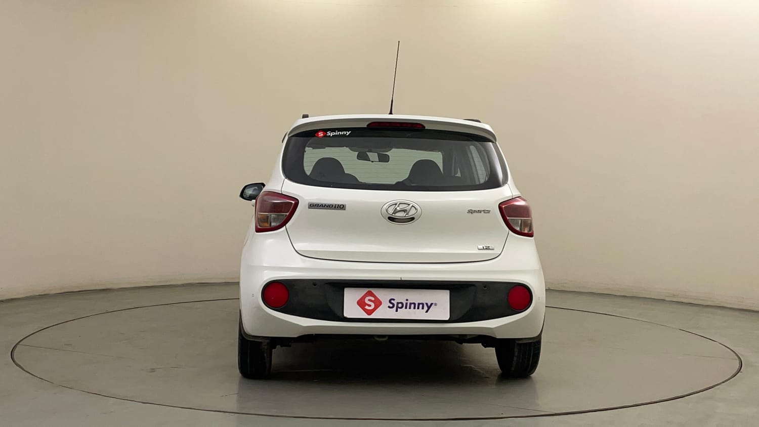 Used 2020 Hyundai Grand i10 Sportz 1.2 Kappa VTVT Petrol Manual exterior BACK VIEW