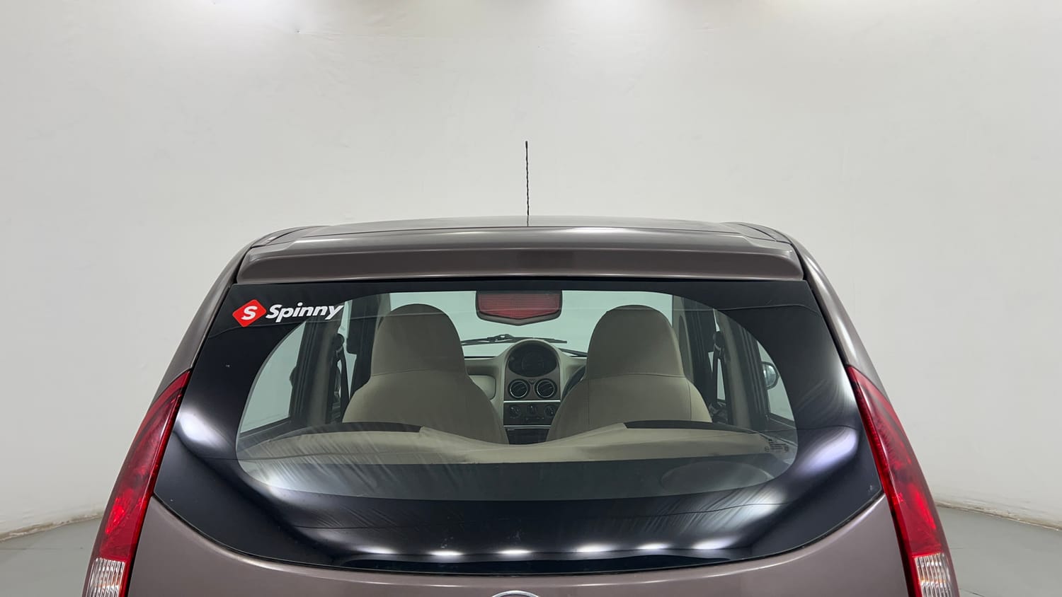 Used 2018 Tata Nano Twist XTA Petrol Automatic exterior BACK WINDSHIELD VIEW