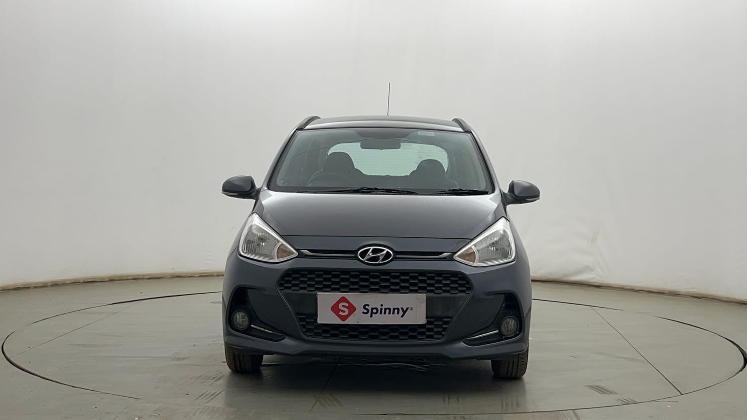 Used 2018 Hyundai Grand i10 Sportz 1.2 Kappa VTVT Petrol Manual exterior FRONT VIEW