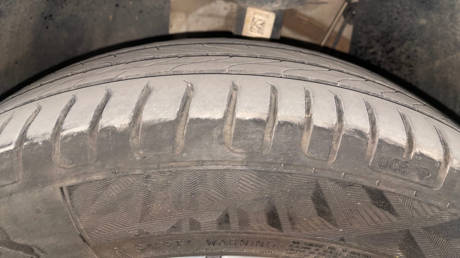 Used 2024 Skoda Slavia Style 1.5L TSI DSG Petrol Automatic tyres LEFT FRONT TYRE TREAD VIEW