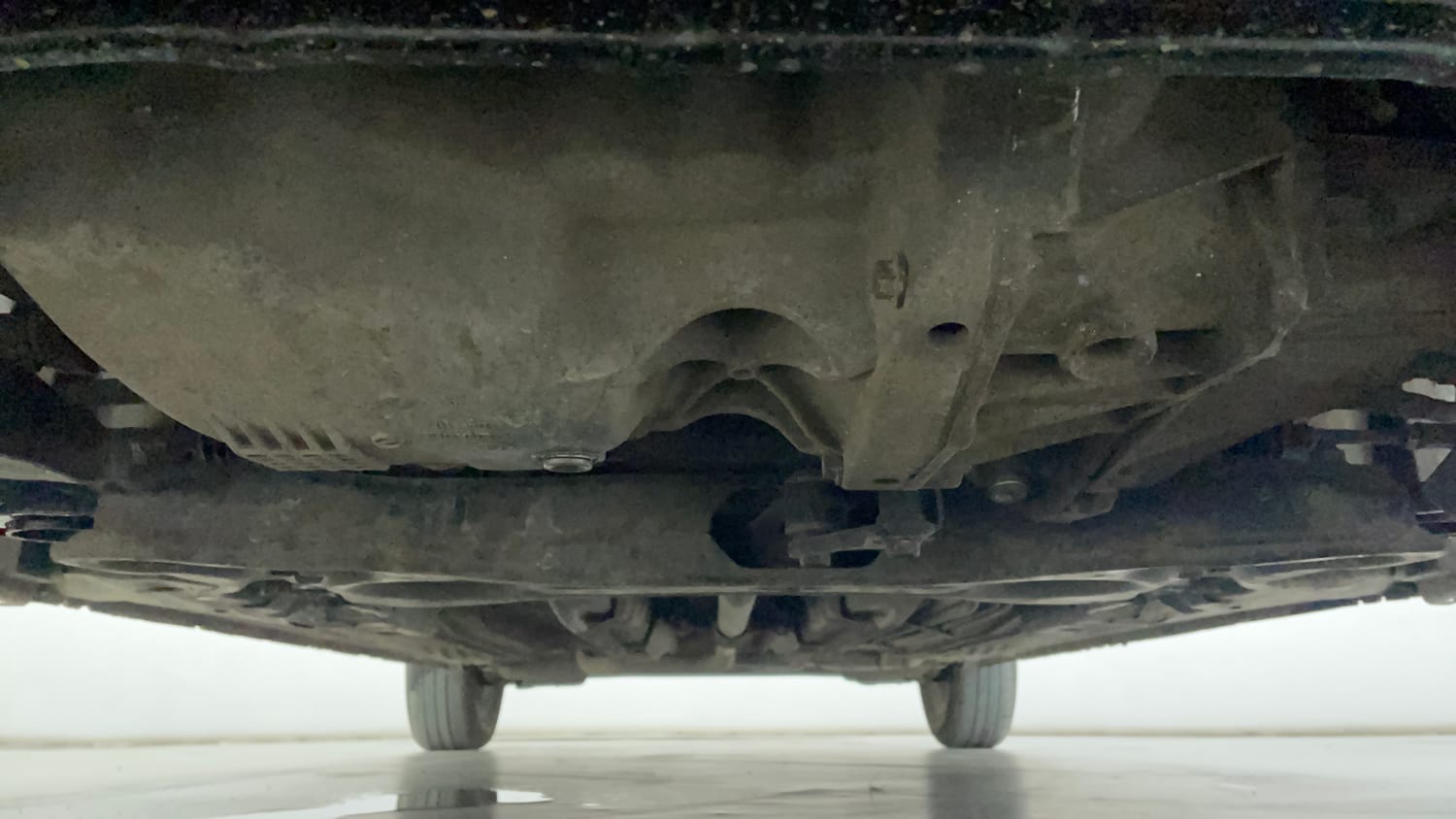 Used 2013 Nissan Sunny XV Diesel Diesel Manual extra FRONT LEFT UNDERBODY VIEW