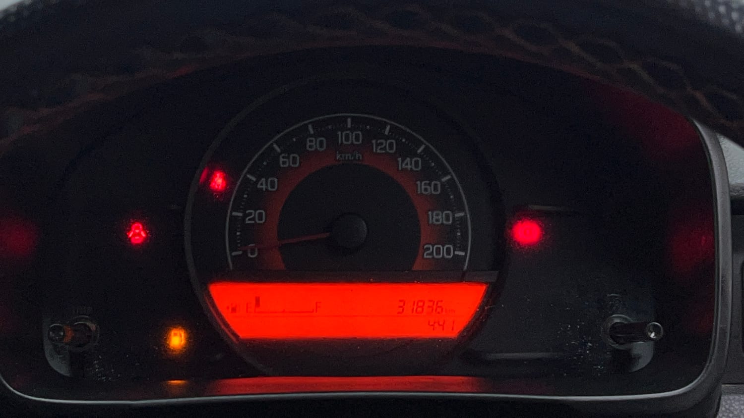 Used 2023 Maruti Suzuki Ignis Sigma 1.2 MT Petrol Manual interior CLUSTERMETER VIEW