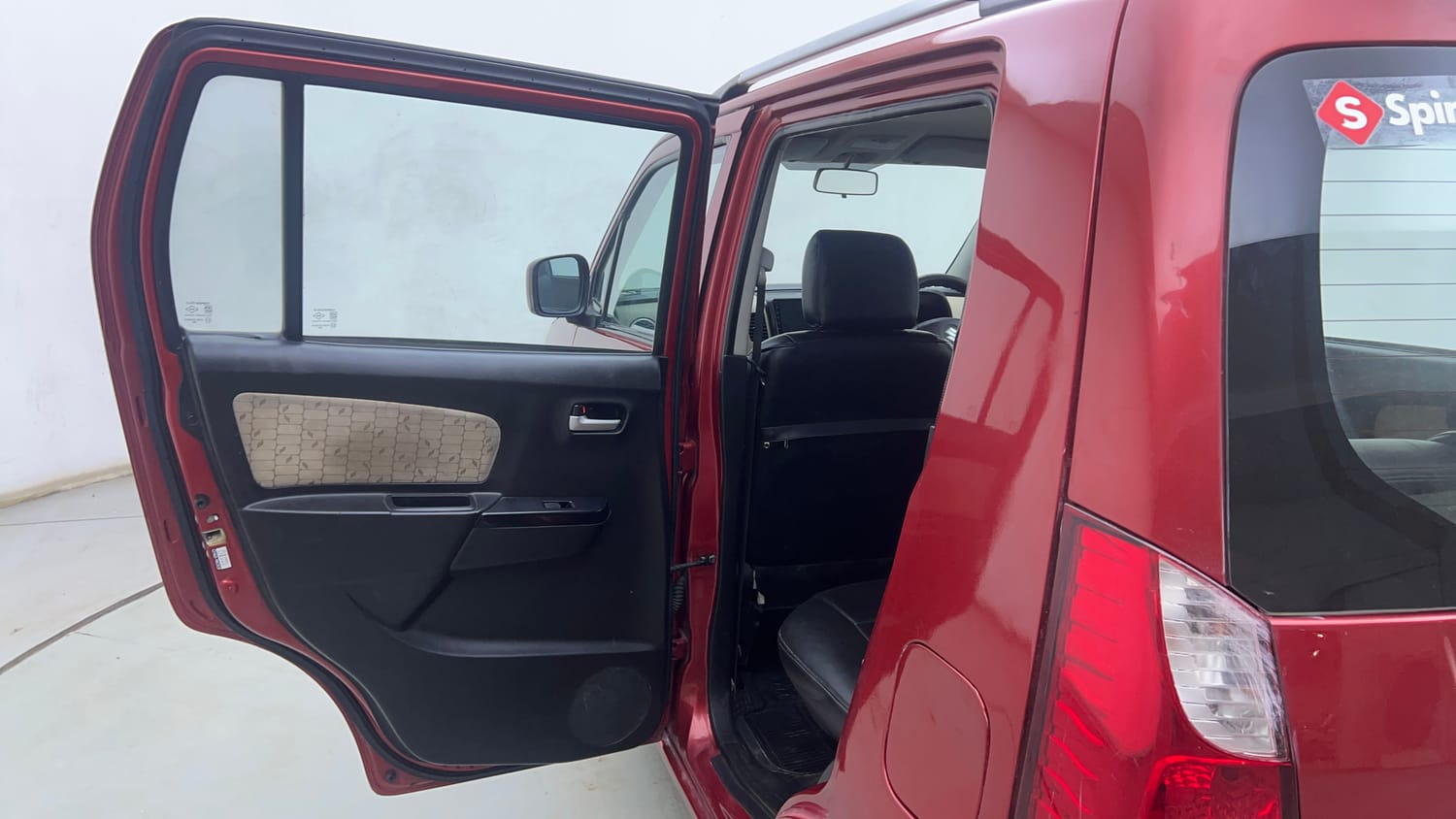 Used 2018 Maruti Suzuki Wagon R 1.0 VXI AMT Petrol Automatic interior LEFT REAR DOOR OPEN VIEW