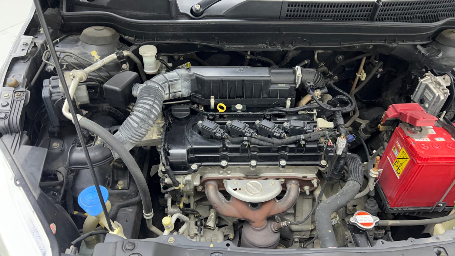 Used 2021 Maruti Suzuki S-Cross Zeta AT Petrol Automatic engine ENGINE RIGHT SIDE VIEW