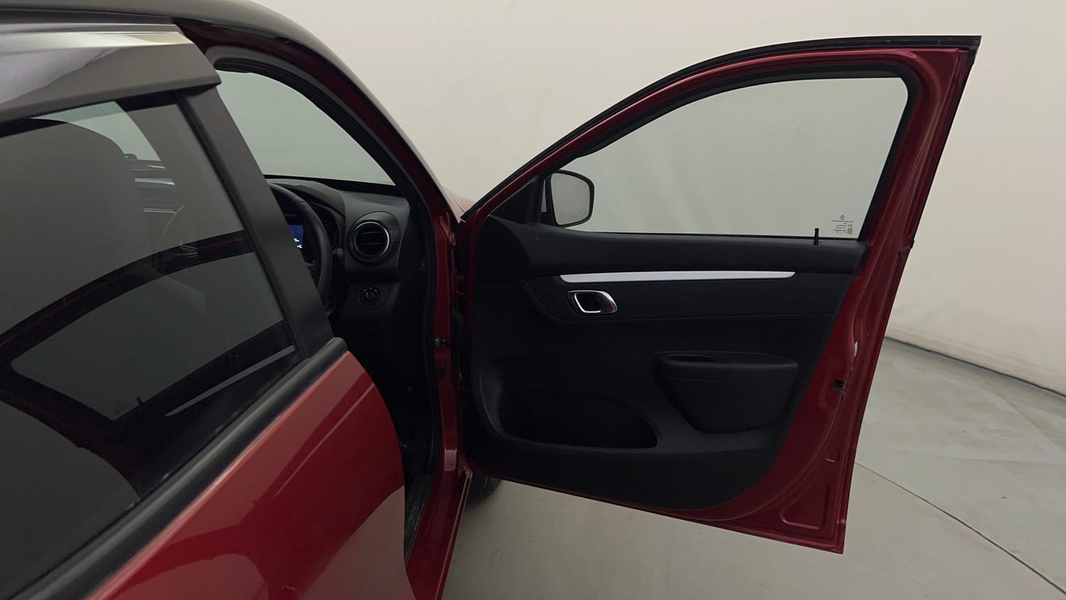 Used 2024 Renault Kwid CLIMBER 1.0 AMT Dual Tone Petrol Automatic interior RIGHT FRONT DOOR OPEN VIEW