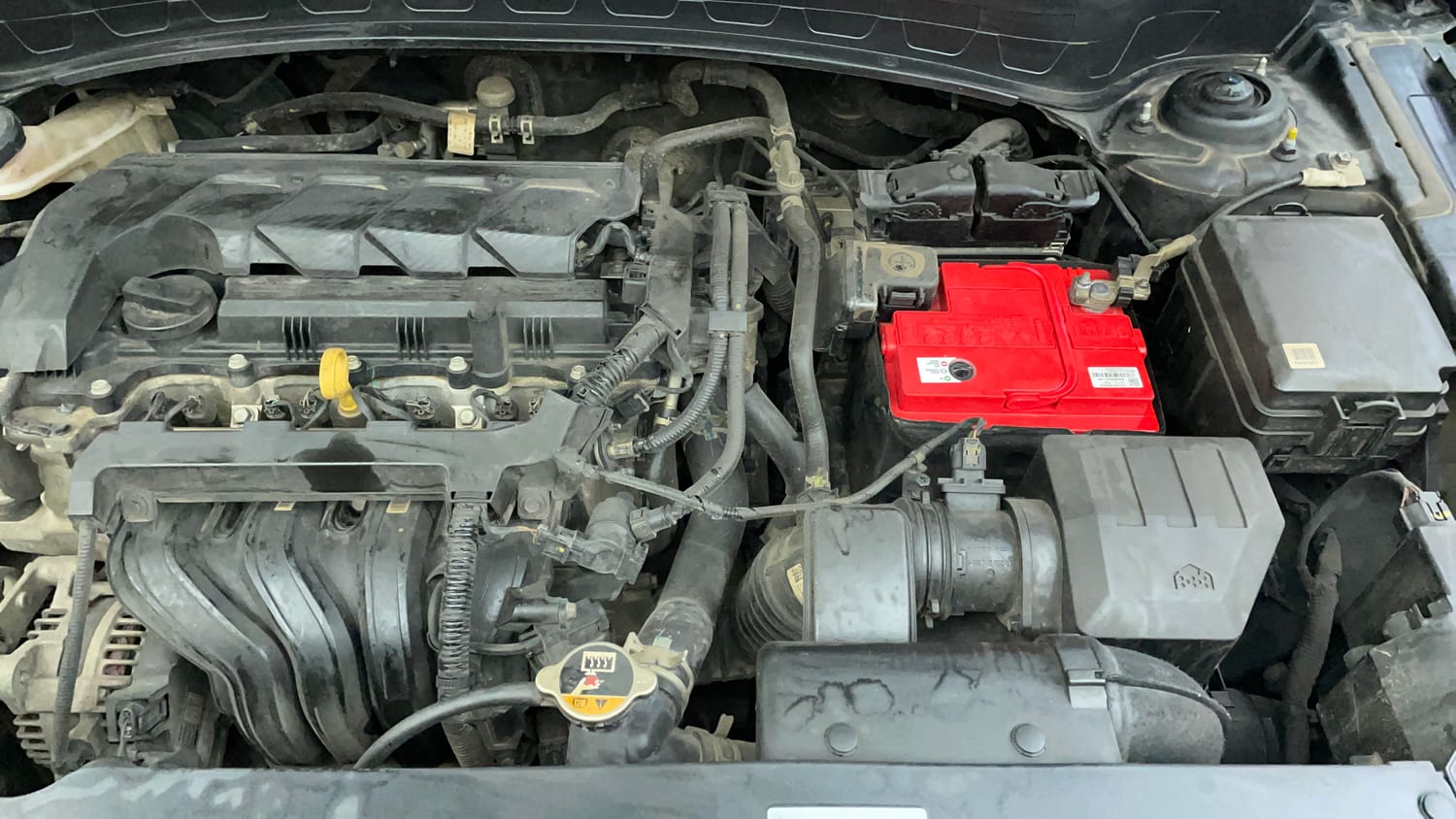 Used 2022 Kia Seltos HTX 1.5 Petrol Manual engine ENGINE LEFT SIDE VIEW