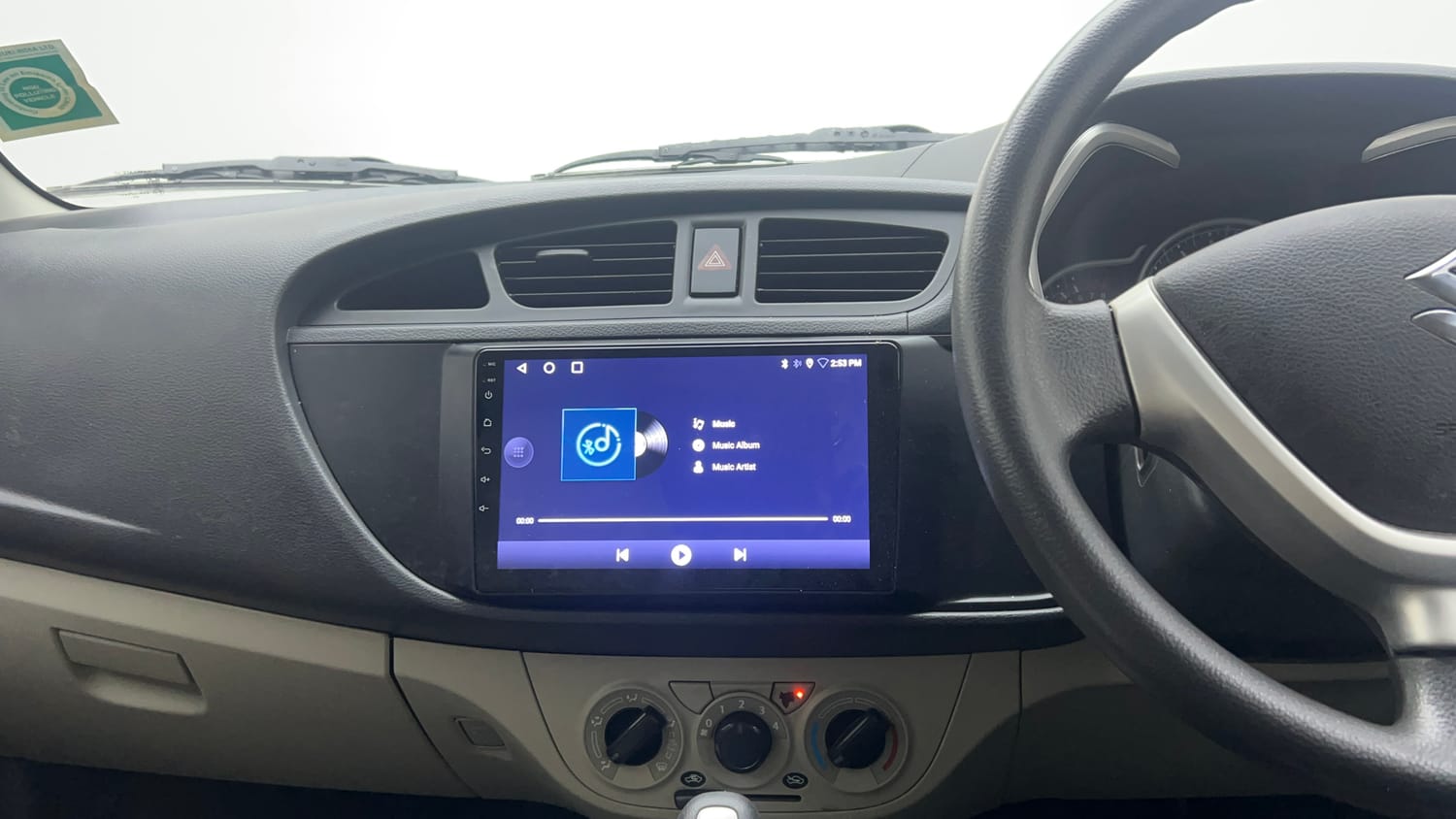 Used 2017 maruti-suzuki Alto K10 VXi (O) AMT Petrol Automatic interior MUSIC SYSTEM & AC CONTROL VIEW