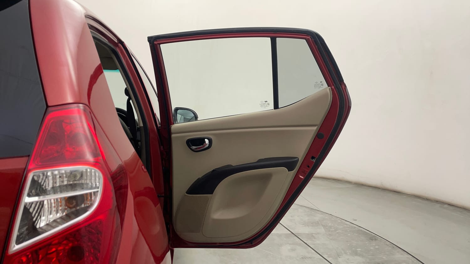 Used 2012 Hyundai i10 Sportz 1.2 AT Kappa2 Petrol Automatic interior RIGHT REAR DOOR OPEN VIEW