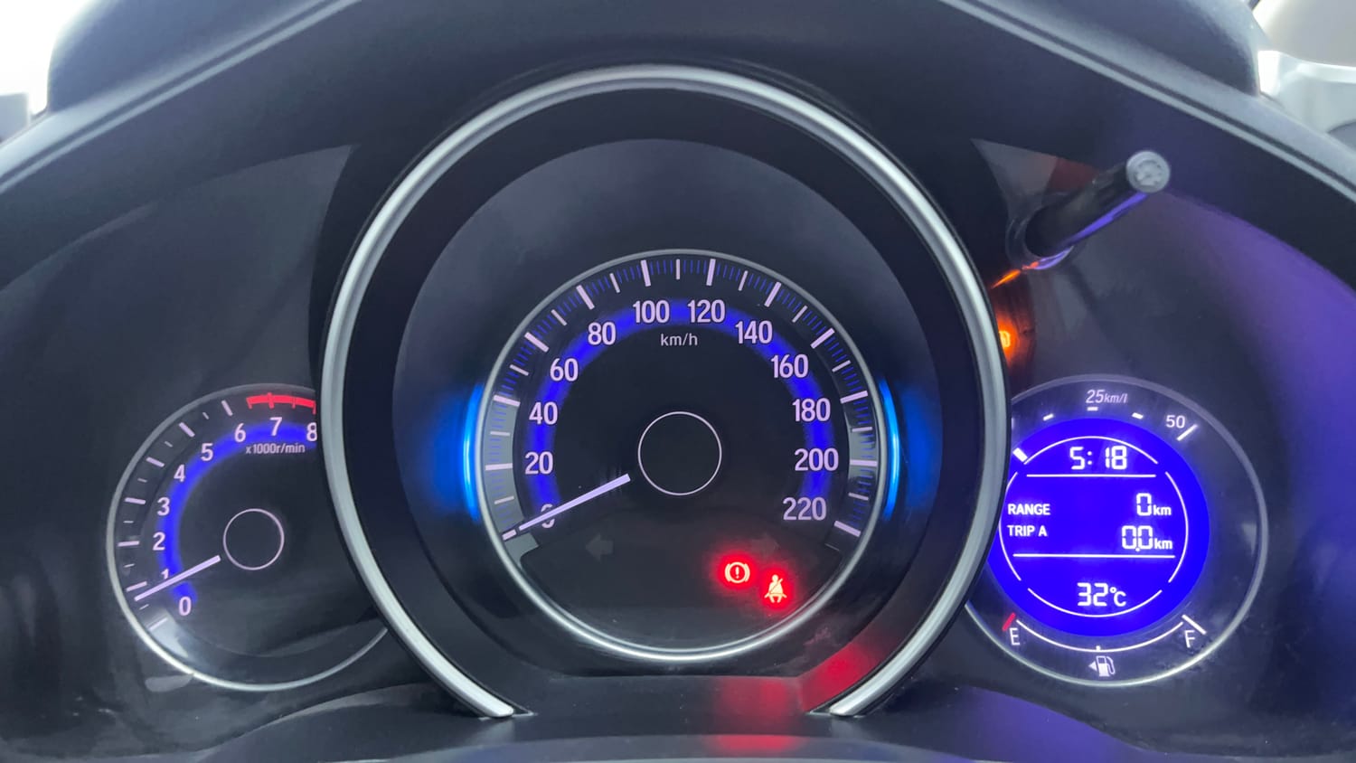 Used 2023 Honda WR-V SV MT Petrol Petrol Manual interior CLUSTERMETER VIEW