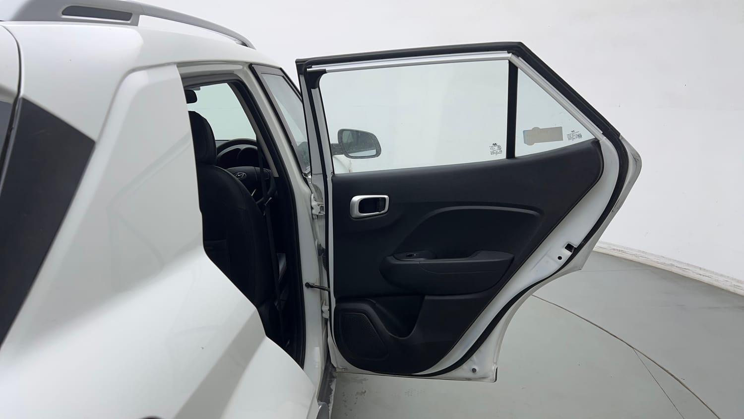 Used 2021 Hyundai Venue S 1.2 Petrol Petrol Manual interior RIGHT REAR DOOR OPEN VIEW