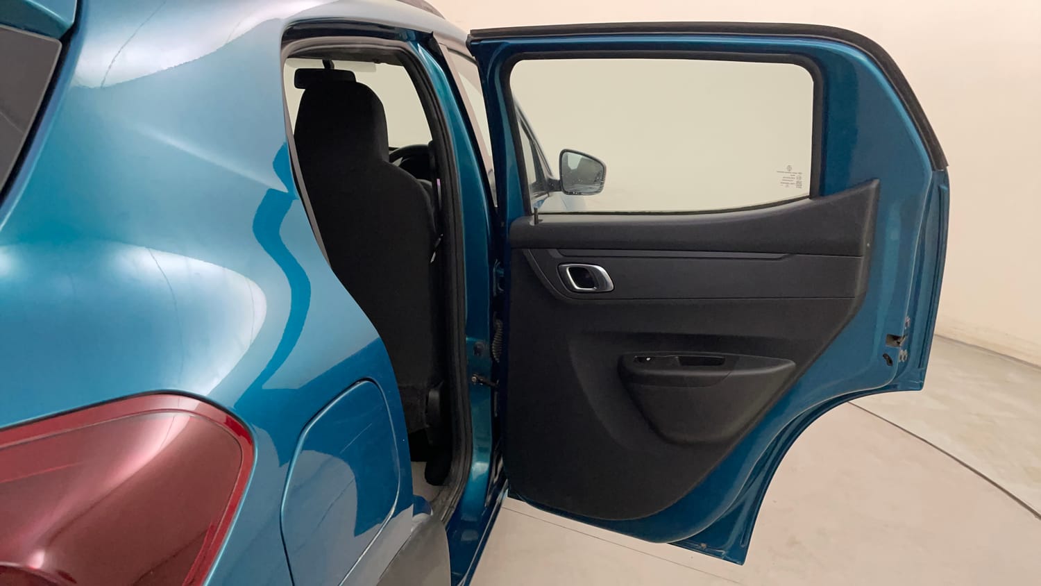 Used 2020 Renault Kwid CLIMBER 1.0 AMT Opt Petrol Automatic interior RIGHT REAR DOOR OPEN VIEW