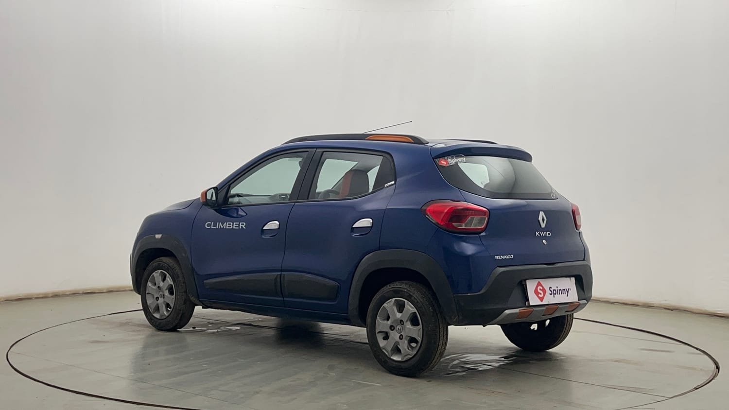 Used 2019 Renault Kwid CLIMBER 1.0 Petrol Manual exterior LEFT REAR CORNER VIEW