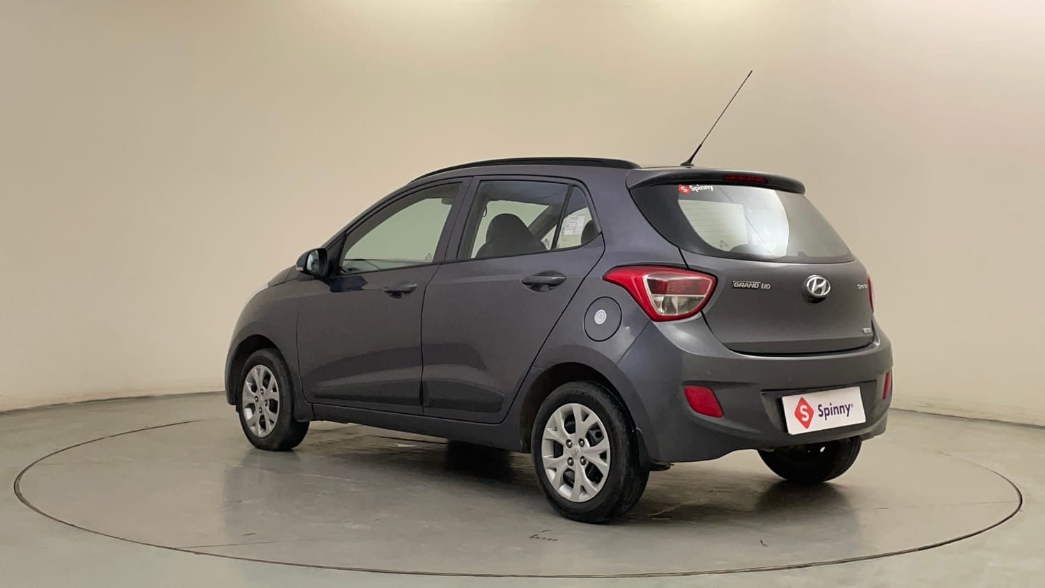 Used 2016 Hyundai Grand i10 Sportz 1.2 Kappa VTVT Petrol Manual exterior LEFT REAR CORNER VIEW