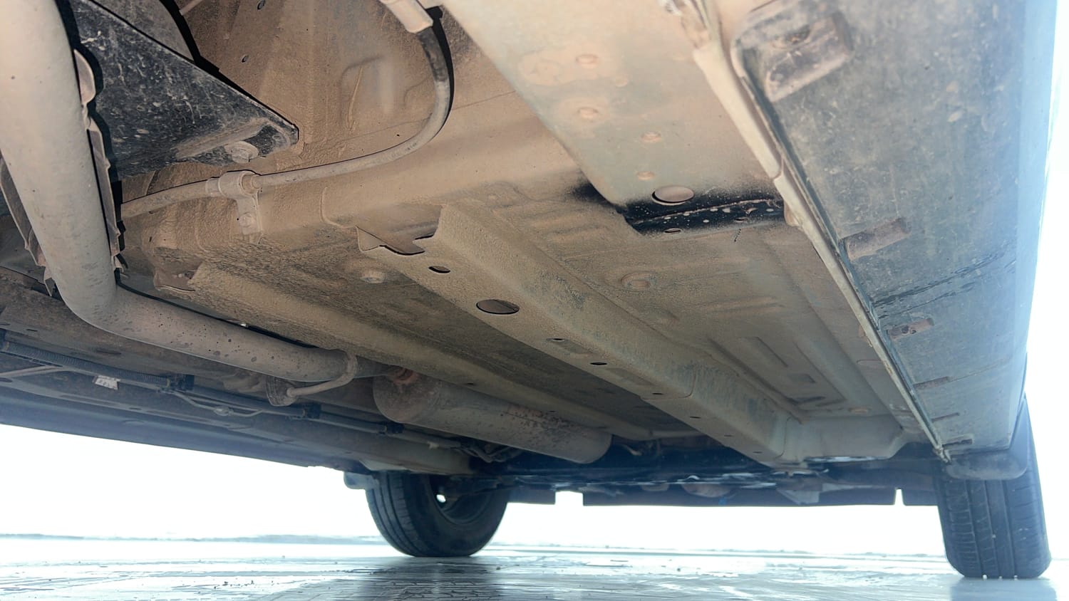Used 2024 Tata Punch Pure MT Petrol Manual extra REAR RIGHT UNDERBODY VIEW