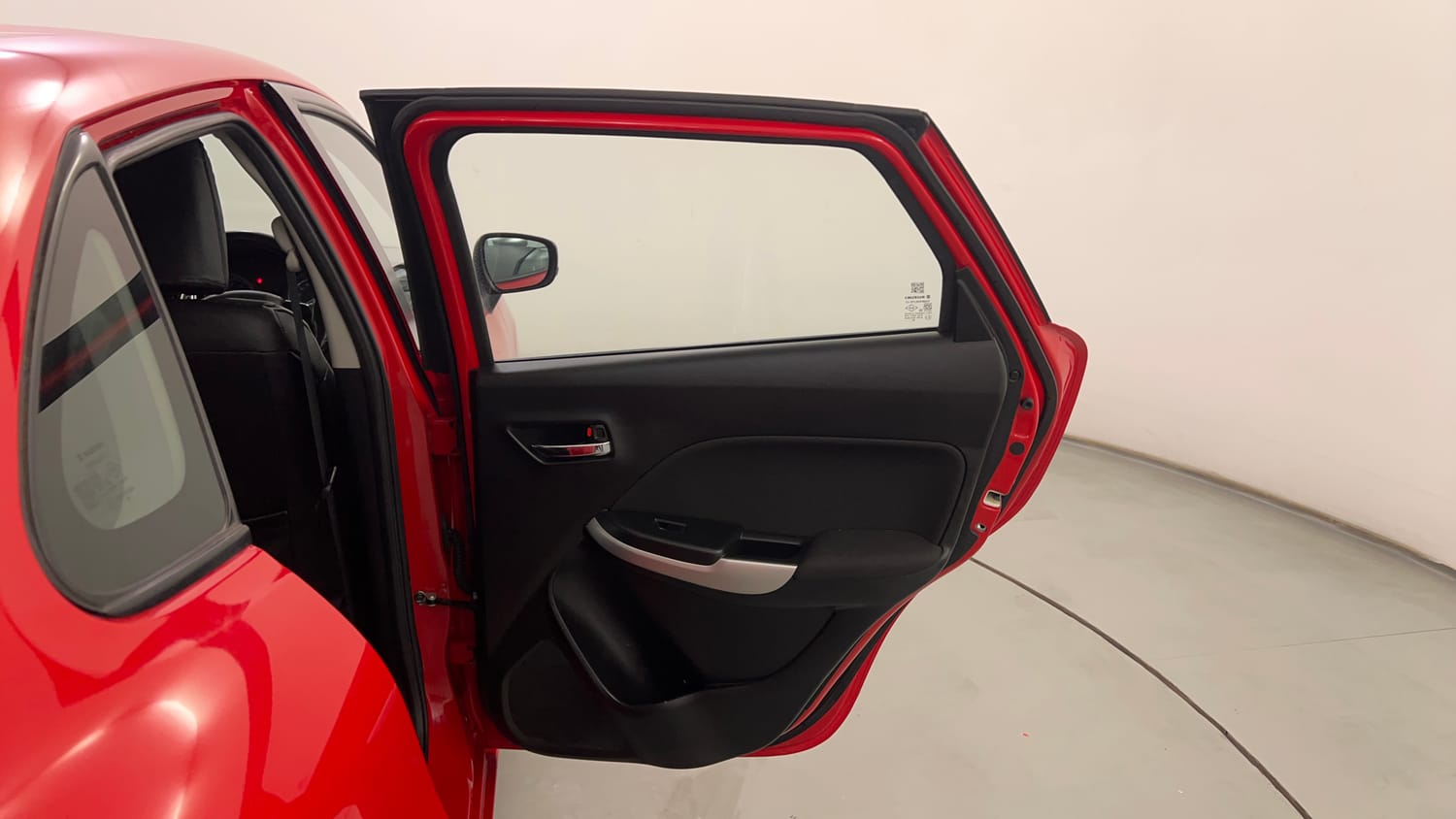 Used 2018 Maruti Suzuki Baleno Delta 1.2 AT Petrol Automatic interior RIGHT REAR DOOR OPEN VIEW