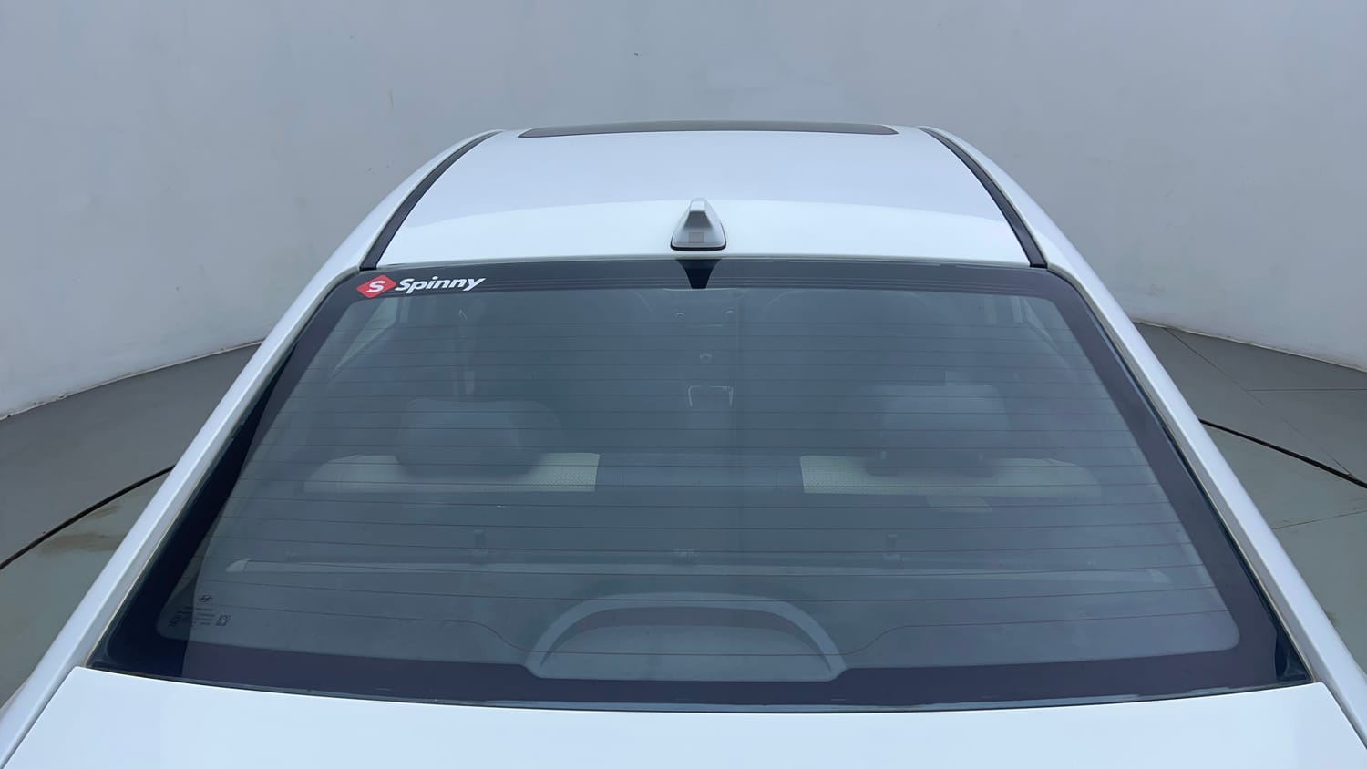 Used 2018 Hyundai Verna SX (O) 1.6 VTVT AT Petrol Automatic exterior BACK WINDSHIELD VIEW