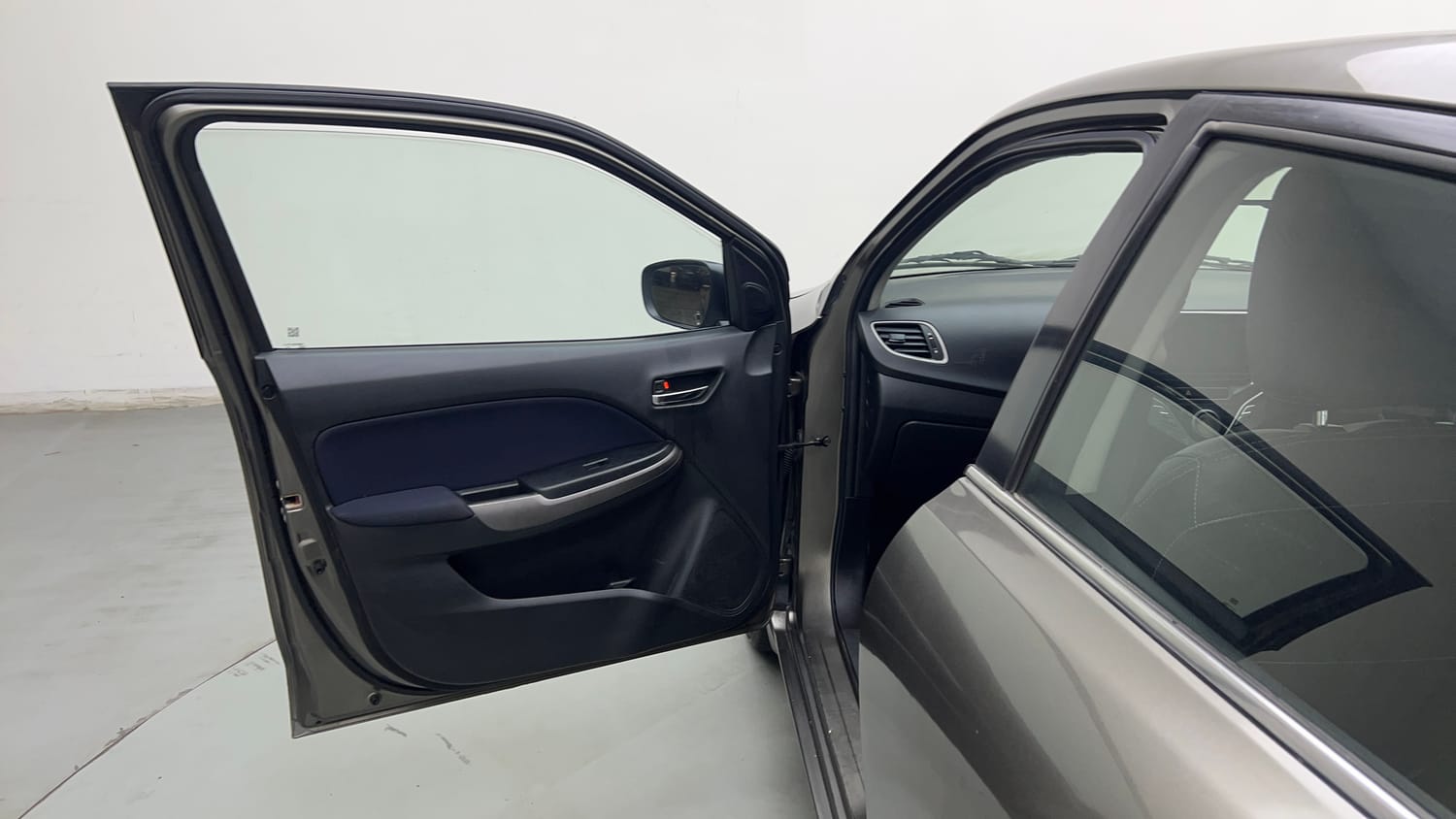Used 2019 Maruti Suzuki Baleno Zeta Automatic Petrol Automatic interior LEFT FRONT DOOR OPEN VIEW