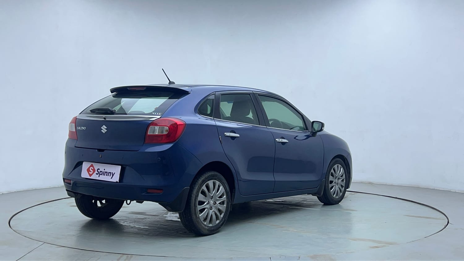 Used 2018 Maruti Suzuki Baleno Zeta 1.2 Petrol Manual exterior RIGHT REAR CORNER VIEW